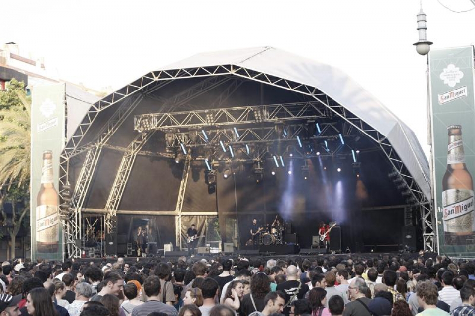 Giroa, jaialdiaren lehen egunean. Argazkia: EFE