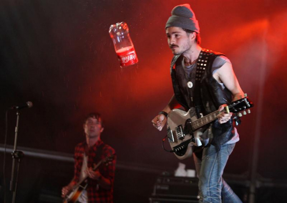 Cole Alexander, Black Lips. Argazkia: EFE