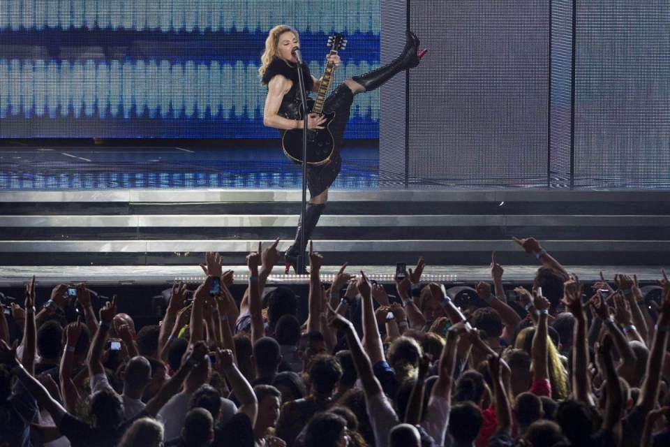 Madonna, Tel Aviven. Argazkia: EFE