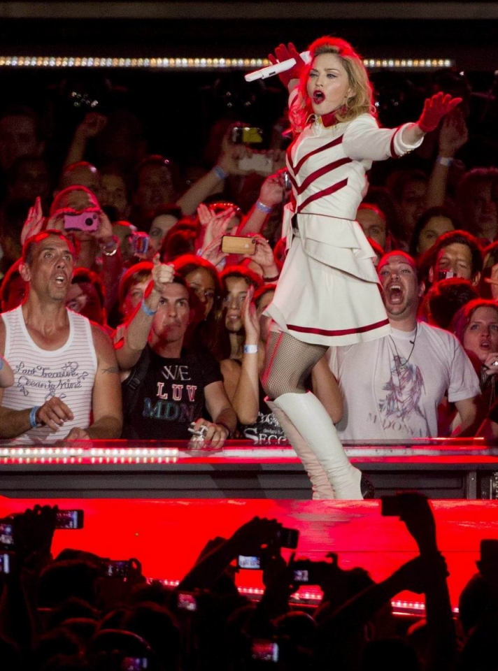 Madonna, Tel Aviven. Argazkia: EFE