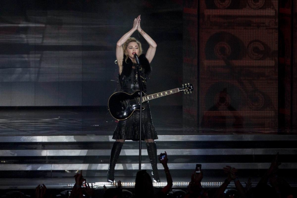 Madonna, Tel Aviven. Argazkia: EFE