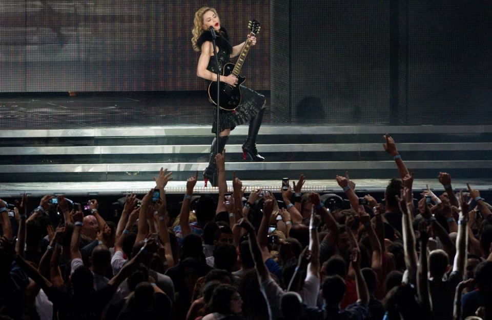 Madonna, Tel Aviven. Argazkia: EFE