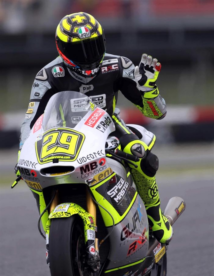 Kataluniako S.N.: Iannonek irabazi du Moto2ko lasterketa. Argazkia: EFE