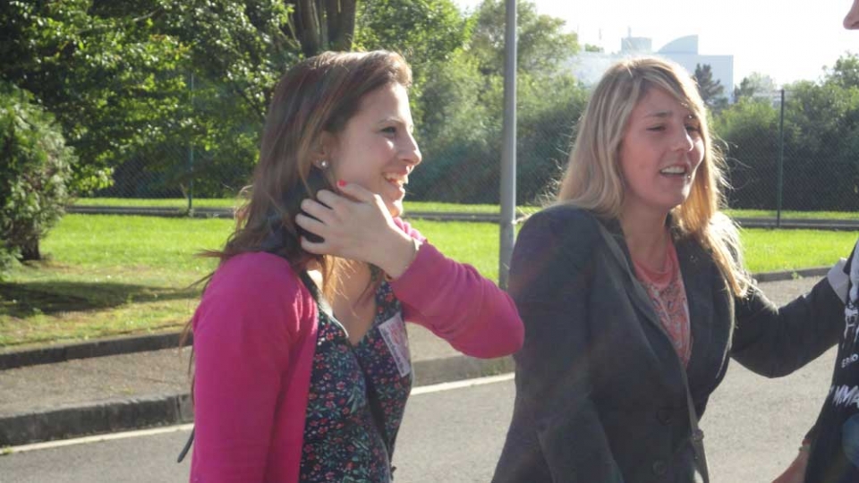 Sarai eta Eli. Argazkia: EITB