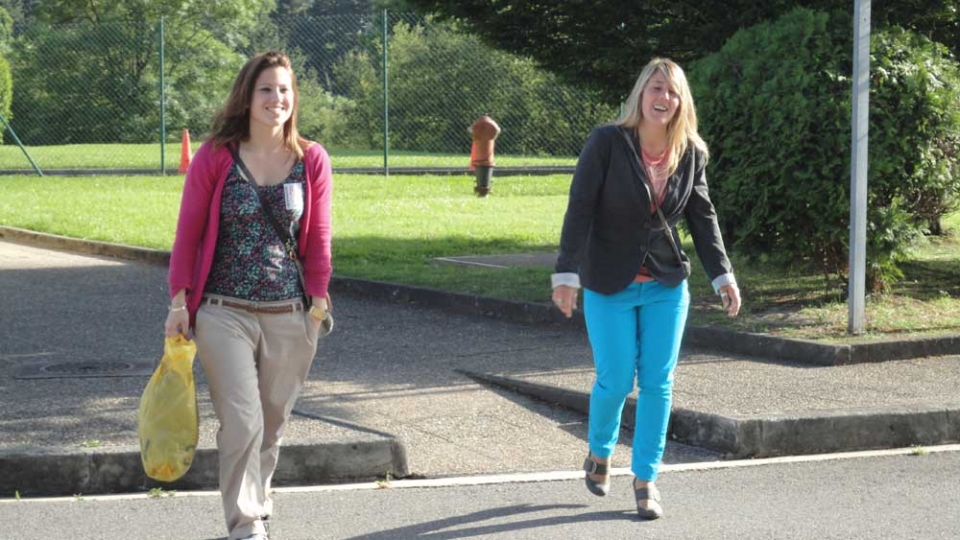 Sarai eta Eli.  Argazkia: EITB