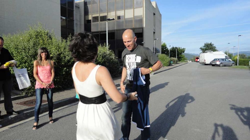 Manu eta Cris. Argazkia: EITB