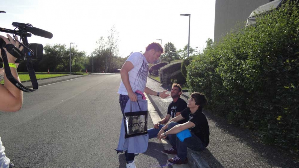 Hiru finalista. Argazkia: EITB