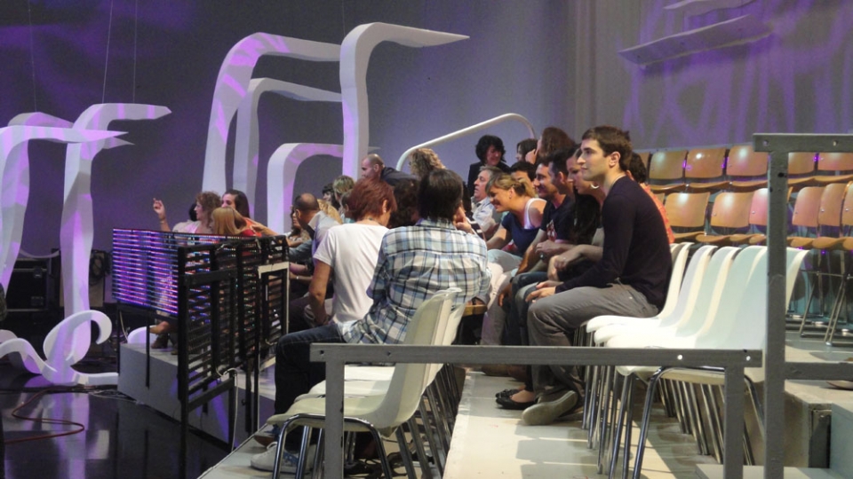 Publikoa, Miramongo estudioan. Argazkia: EITB