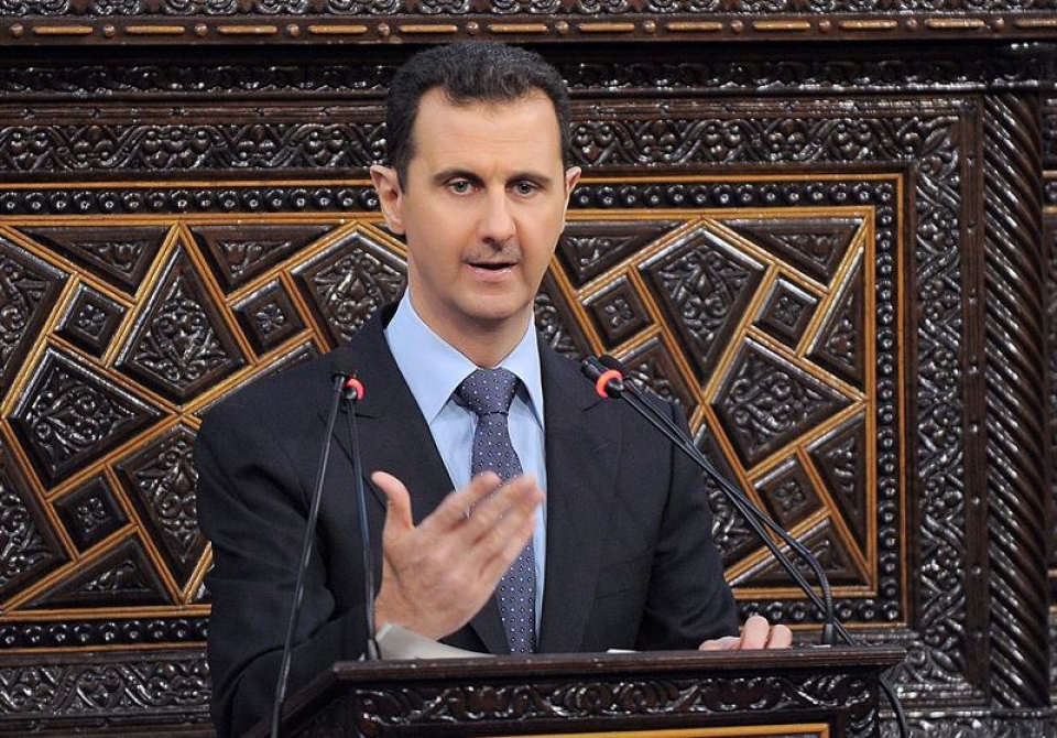 Bashar al Asad.