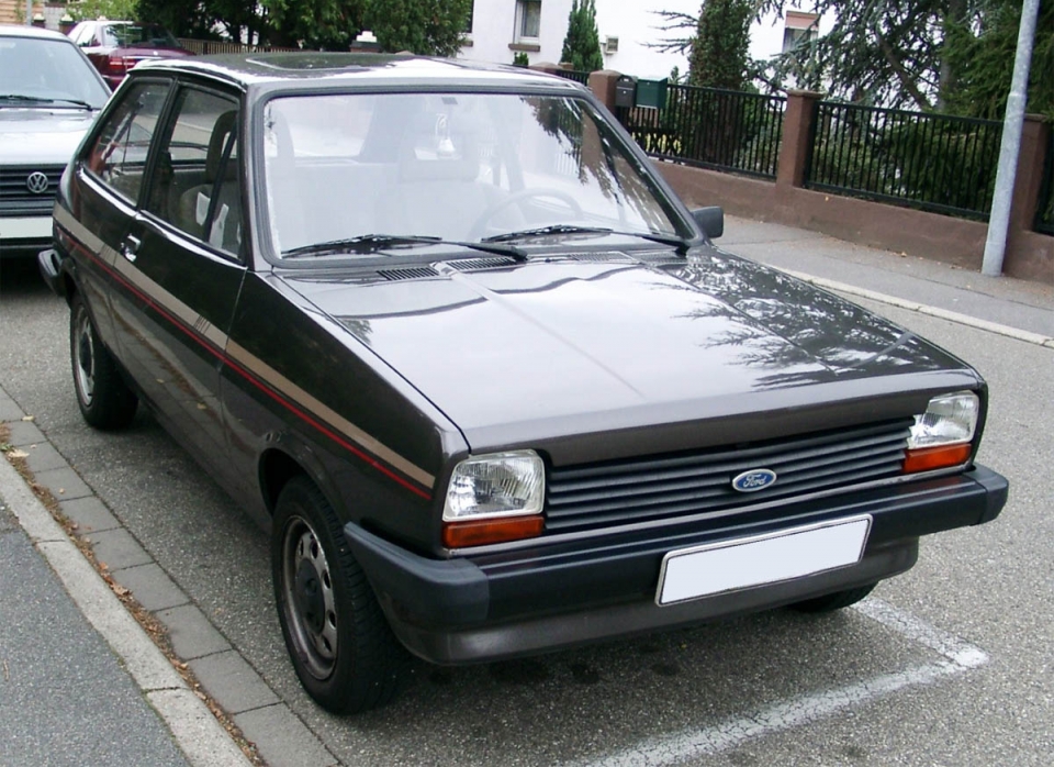 El primer Ford Fiesta, el modelo MK1.