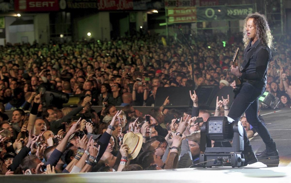 Metallica Alemanian. Argazkia: EFE.