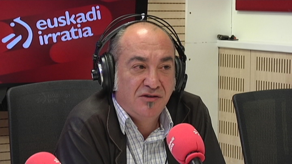Martin Garitano en Euskadi Irratia. EITB