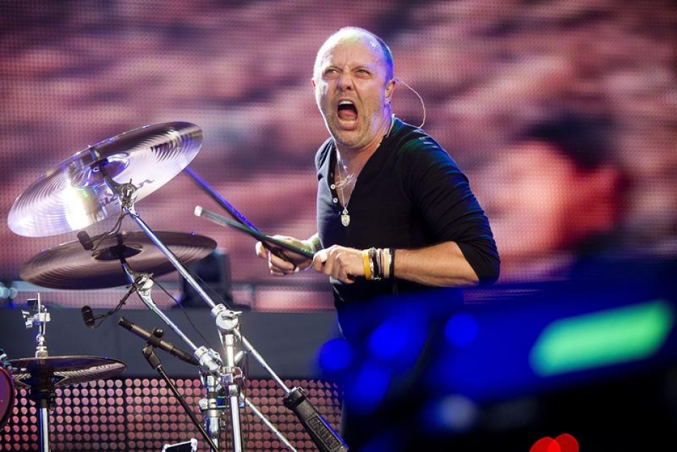 Metallica Danimarkan. Argazkia: EFE.