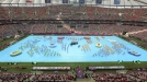 Ceremonia inaugural de la Eurocopa 2012. Foto: EFE title=