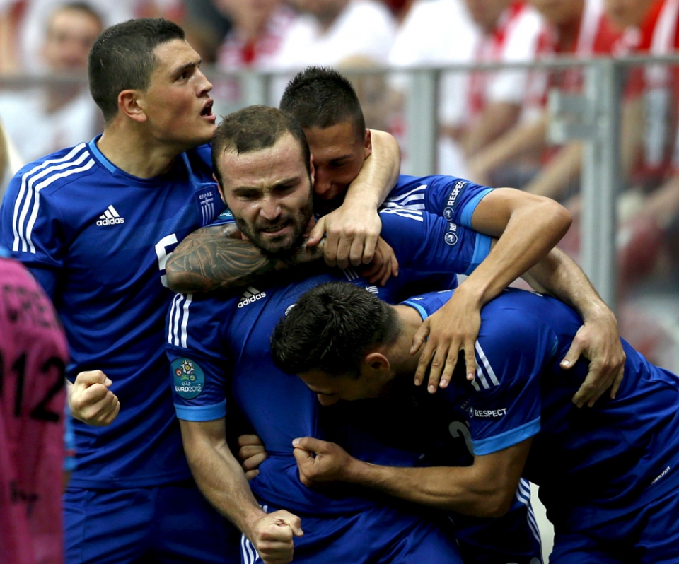 Polonia-Grezia (1-1). Argazkia: EFE