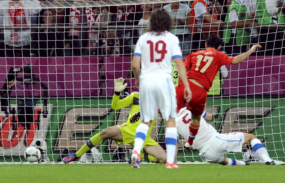 Errusia-Txekiar Errepublika (4-1). Argazkia: EFE