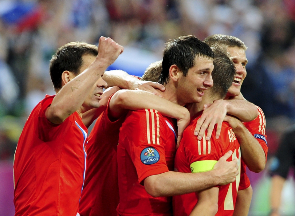 Errusia-Txekiar Errepublika (4-1). Argazkia: EFE