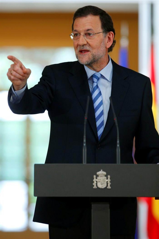 Mariano Rajoy Moncloan. EFE