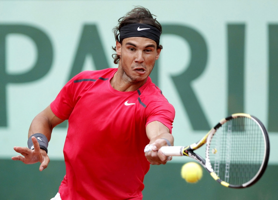 Rafael Nadal finalean. Argazkia: EFE