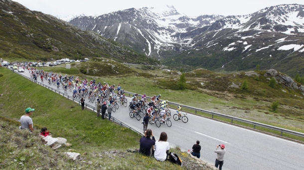 Imagen de la Vuelta a Suiza. Foto: EFE