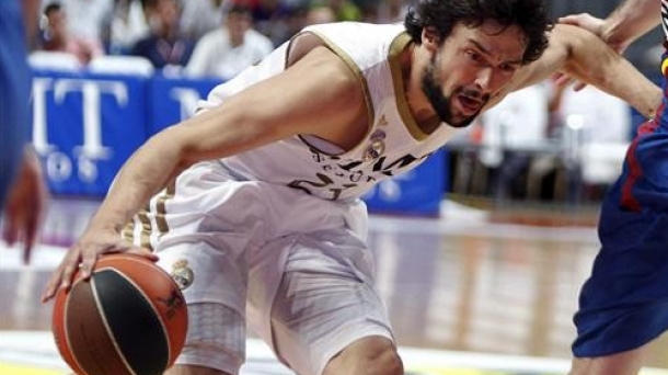 Llull eta Huertas partidako momentu batean. Argazkia: EFE