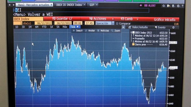 El IBEX ha comenzado la sesión subiendo. Foto: EFE