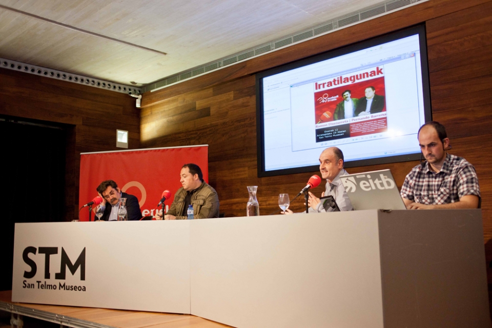 Ramon Etxezarrena, Pernando Barrena, Manu Etxezortu