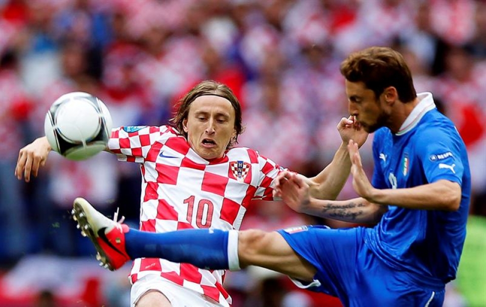 Italiak eta Kroaziak 1-1 berdindu dute. Argazkia: EFE