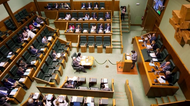 Imagen del Parlamento Vasco Foto: Efe