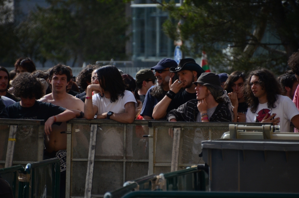 La apertura de puertas ha tenido lugar a las 18:00. Foto: EITB