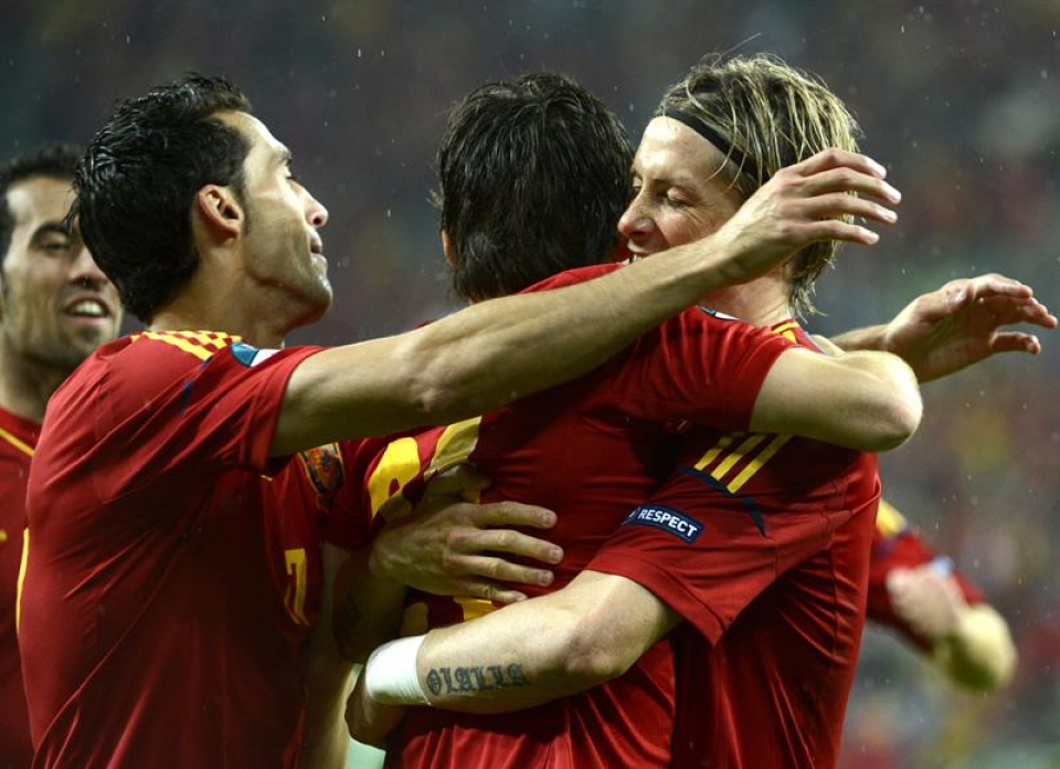 Espainiak 4-0 irabazi dio Irlandari. Argazkia: EFE