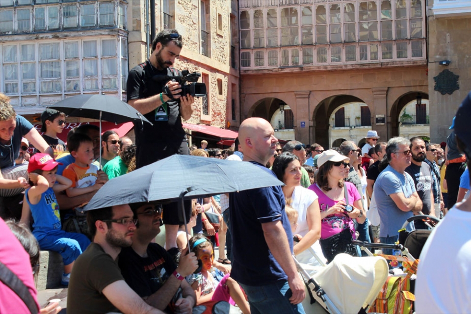 El buen tiempo ha acompañado durante toda la mañana. Foto: Tom Hagen