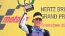 Pol Espargarok garaipena lortu du Moto2n, Silvertonen. Argazkia: EFE title=