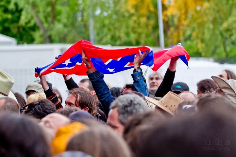 El público disfrutando de los conciertos en Mendizabala. Foto: Tom Hagen