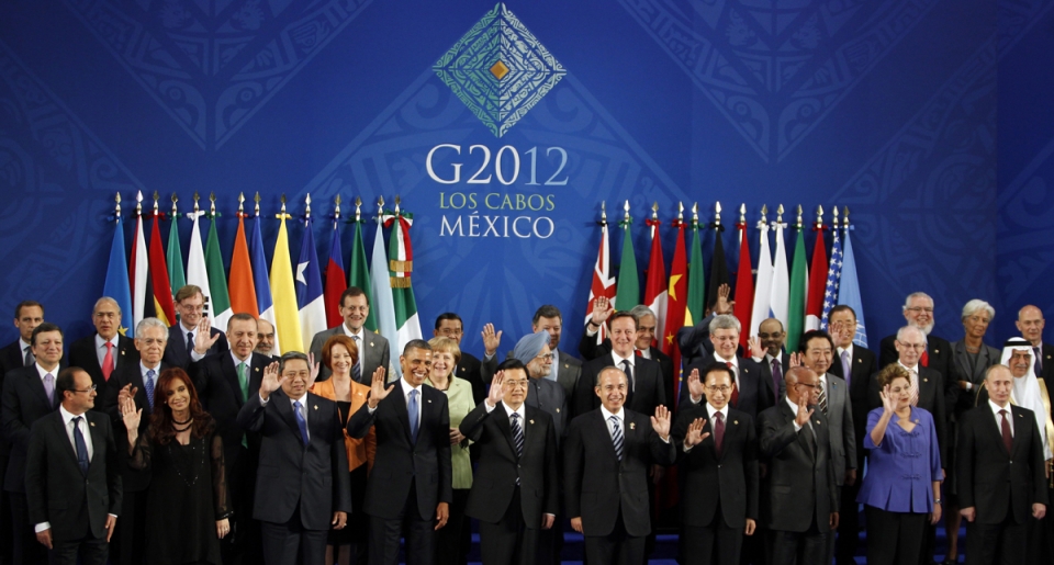 G20ko goi-bilera: Euroguneko krisiagatik kezkatuta