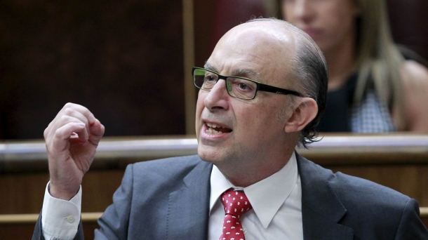 Cristobal Montoro Ogasun ministroa. Argazkia: EFE.