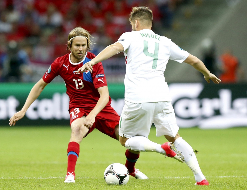 Final-laurdenak: Txekiar Errepublika-Portugal (0-1). EFE