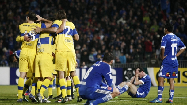 El Boca Juniors celebra el pase. Foto: EFE