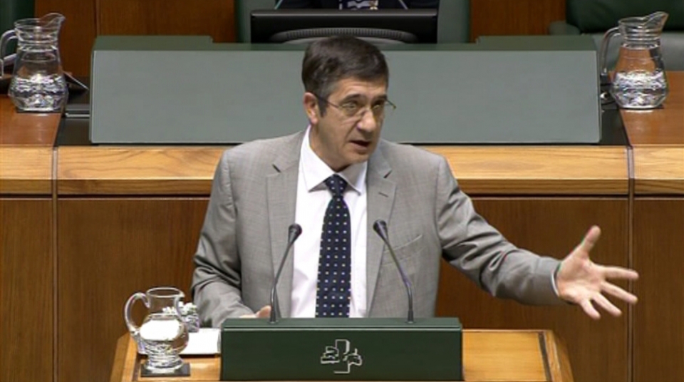 Euskadi déficit | Patxi López garantiza que el déficit será del 1,5%