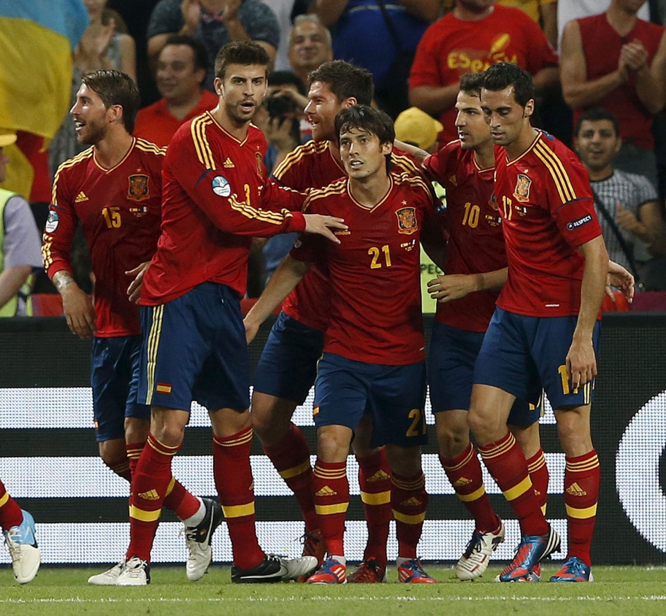 Final-laurdenak: Espainia-Frantzia. EFE