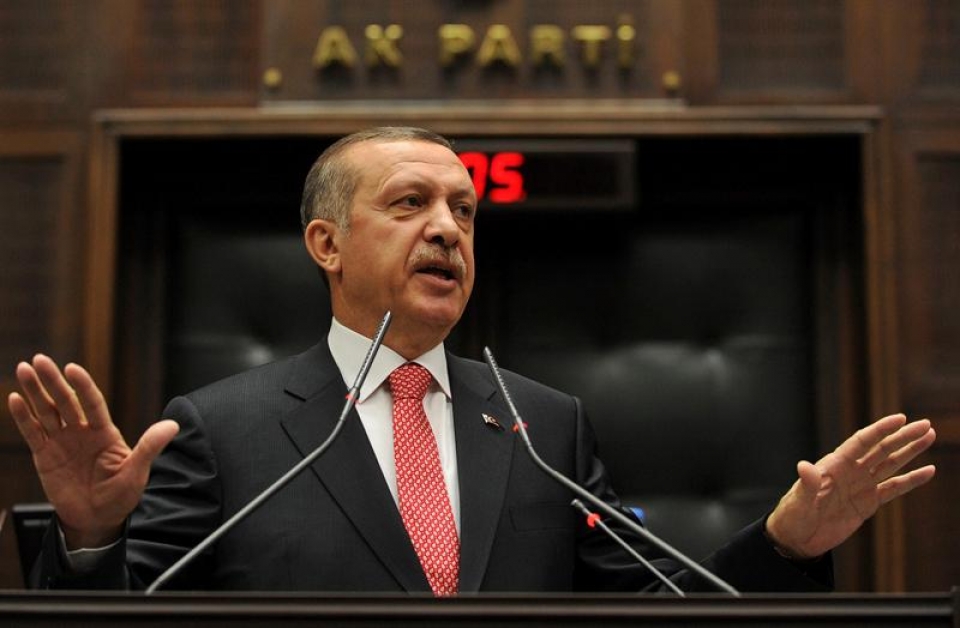 El primer ministro turco, Recep Tayyip Erdogan. EFE