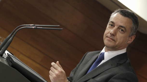 Iñigo Urkullu ha hablado en torno a las medidas anunciadas por Mariano Rajoy. Foto: EFE