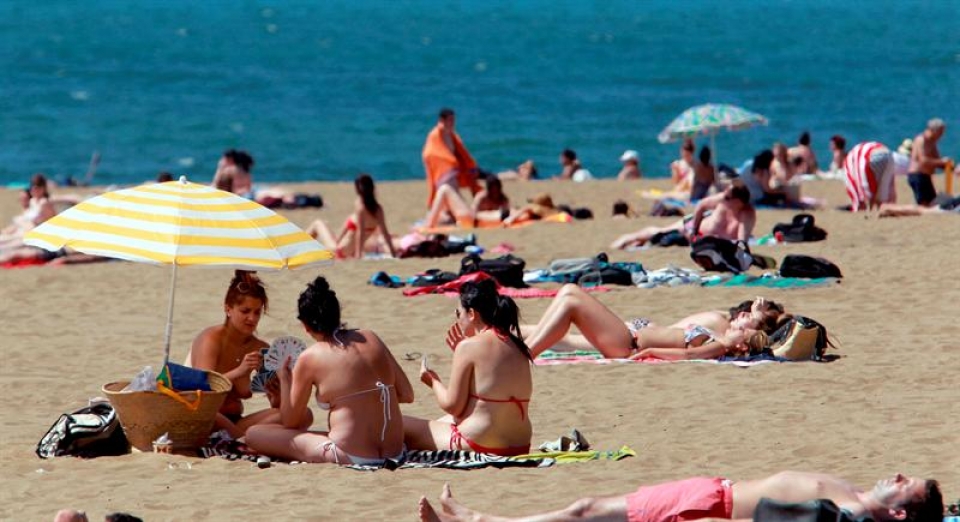 La playa Ereaga de Getxo ha obtenido la bandera azul.