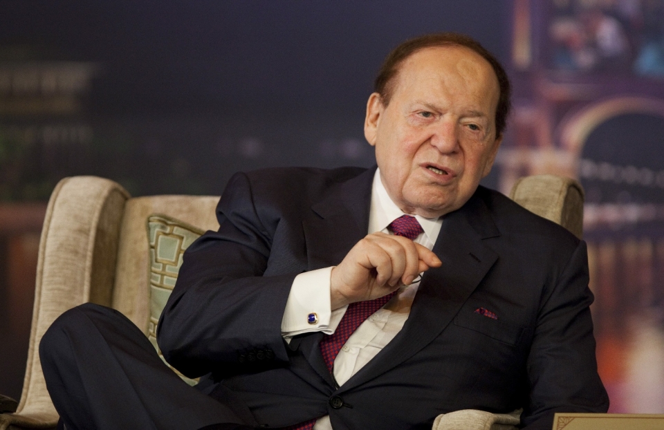 Sheldon Adelson Las Vegas Sands Corporation konpainiaren zuzendari exekutiboa. Argazkia: EFE