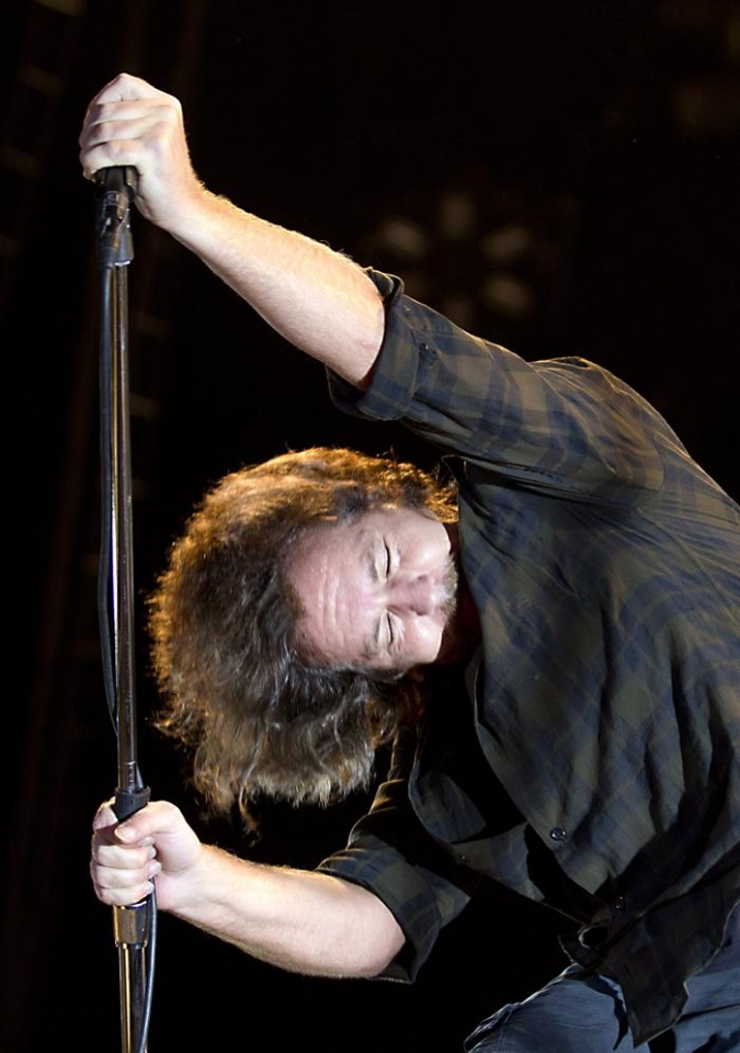 Pearl Jamen kontzertua Amsterdamen. Argazkia: EFE.