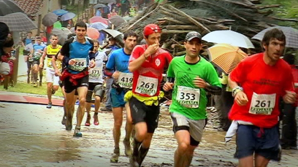 Zegama-Aizkorri mendi maratoiaren azken orduaz Ainhoa Txurrukarekin