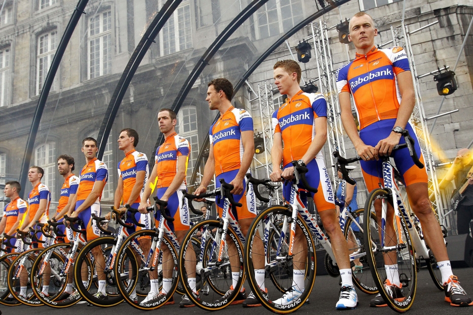 El equipo Rabobank. EFE