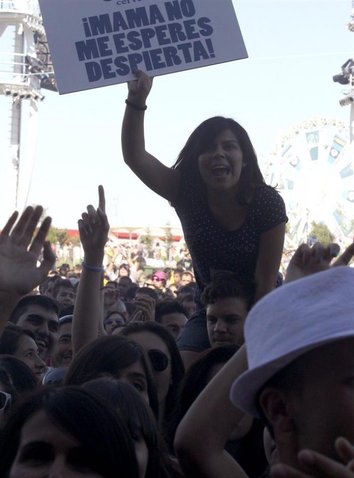 Rock in Rio jaialdia Madrilen. Argazkia: EFE.