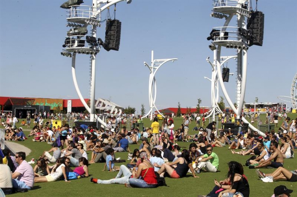 Rock in Rio jaialdia Madrilen. Argazkia: EFE.