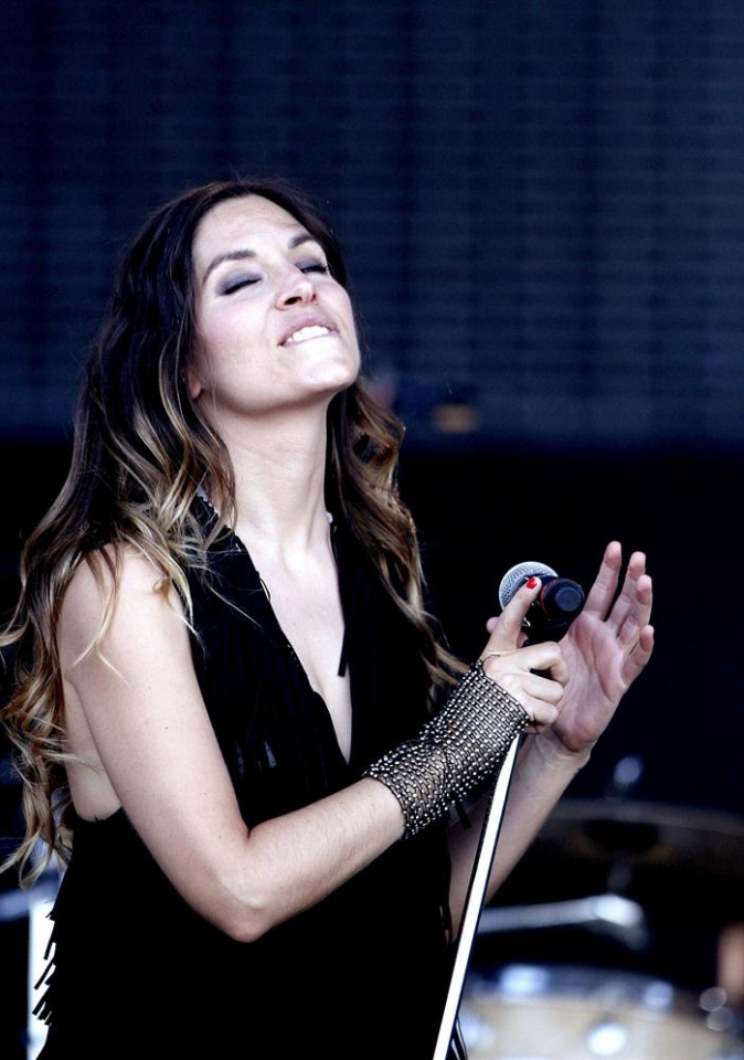 La oreja de Van Gogh Rock in Rio jaialdian. Argazkia: EFE